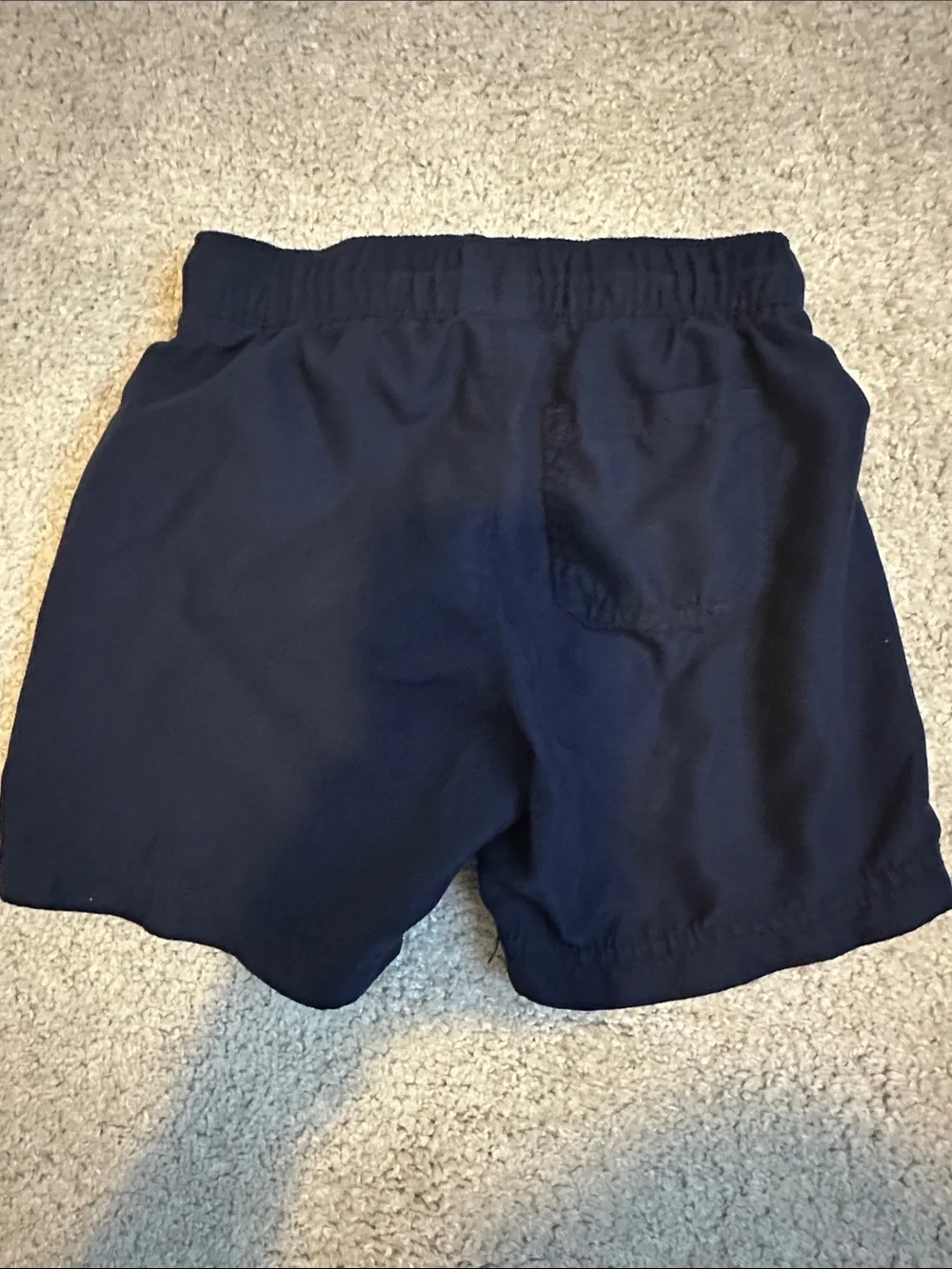 Old Navy Dark Blue Swim Trunks with Elastic Waist